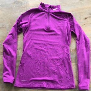 Nike Dri-Fit Quarter zip fitted pullover